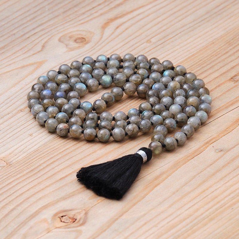 Labradorite mala discount