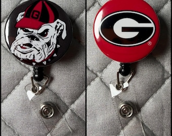Carimbo de distintivo dos Georgia Bulldogs