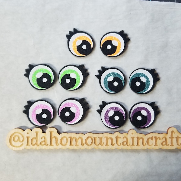 Felt Animal Eyes Etsy