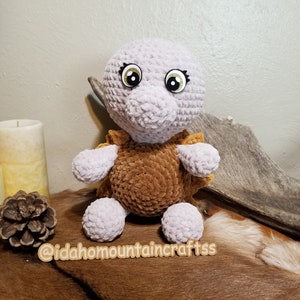 Crochet SunFlower Turtle, Stuffed turtle plushie