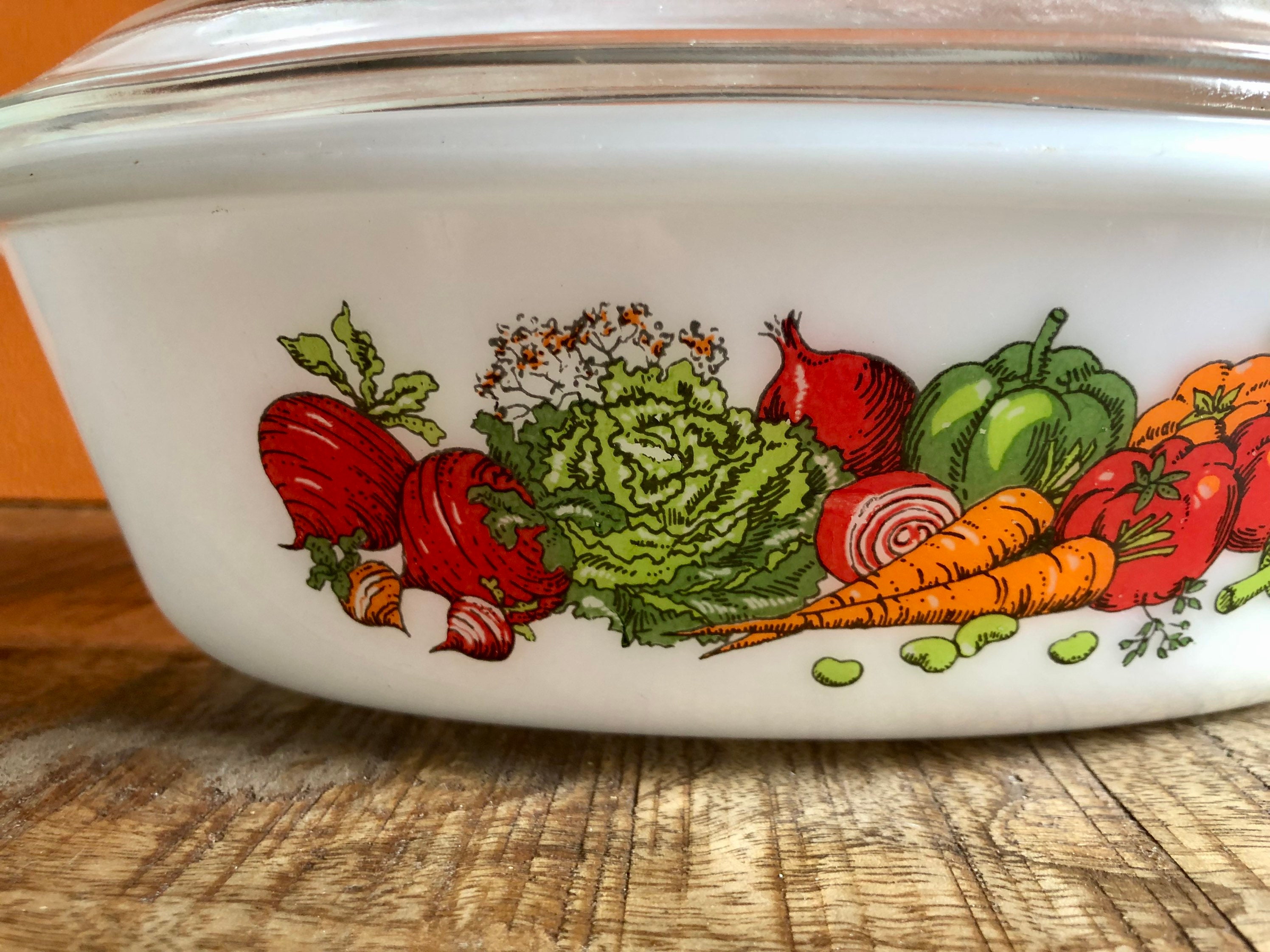 Glasbake Milk Glass Casserole Dish Glasbake J235 1 Quart Etsy