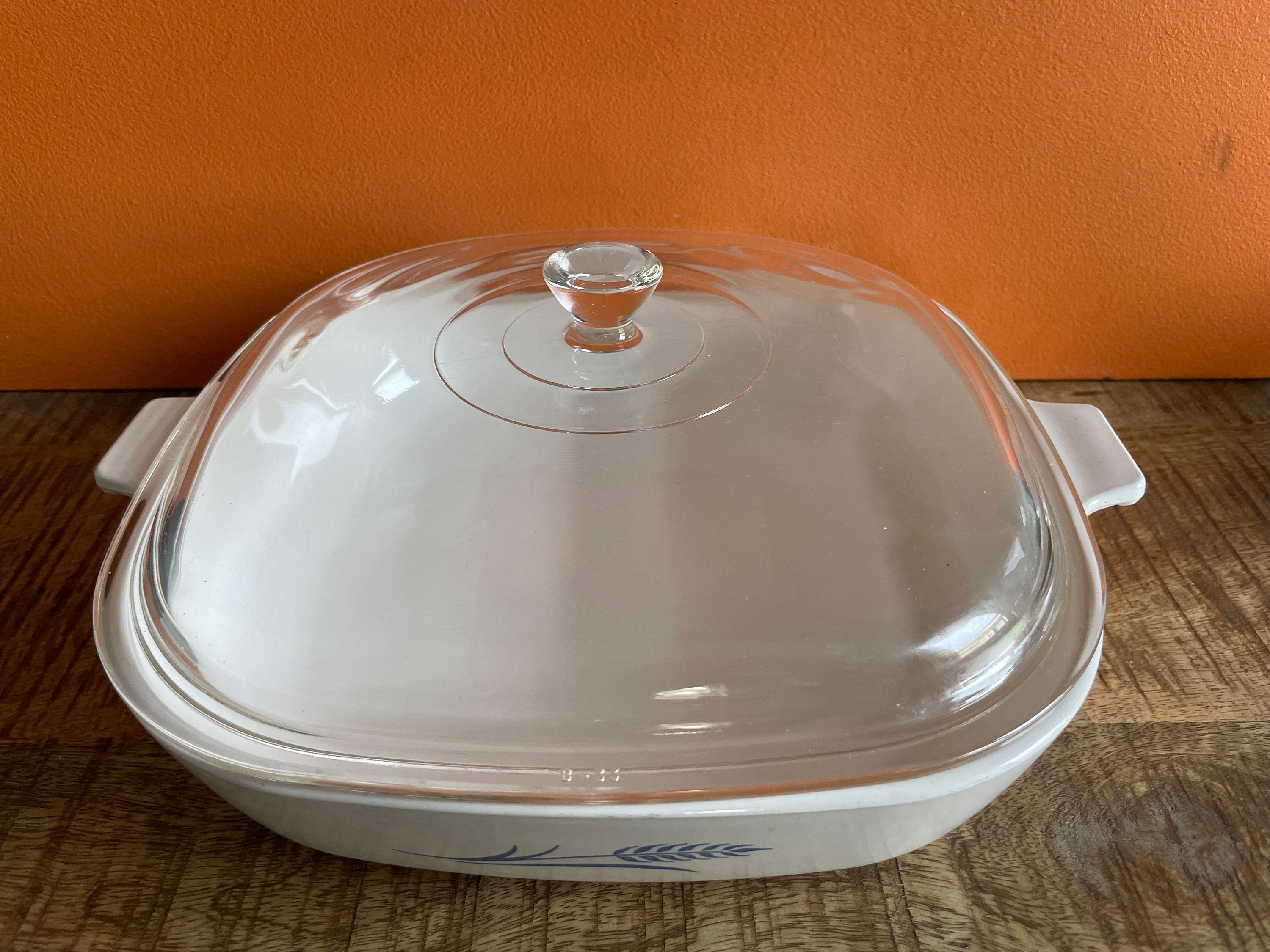 Rare Vintage Corning Ware Blue Wheat Corning Ware Vintage