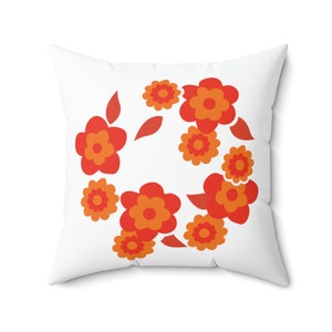 Arcopal Lotus Pillow. Lovely Inspired by Arcopal Dinnerware Pillow Arcopal. Arcopal Dinnerware France. Vintage kitchen Square Pillow