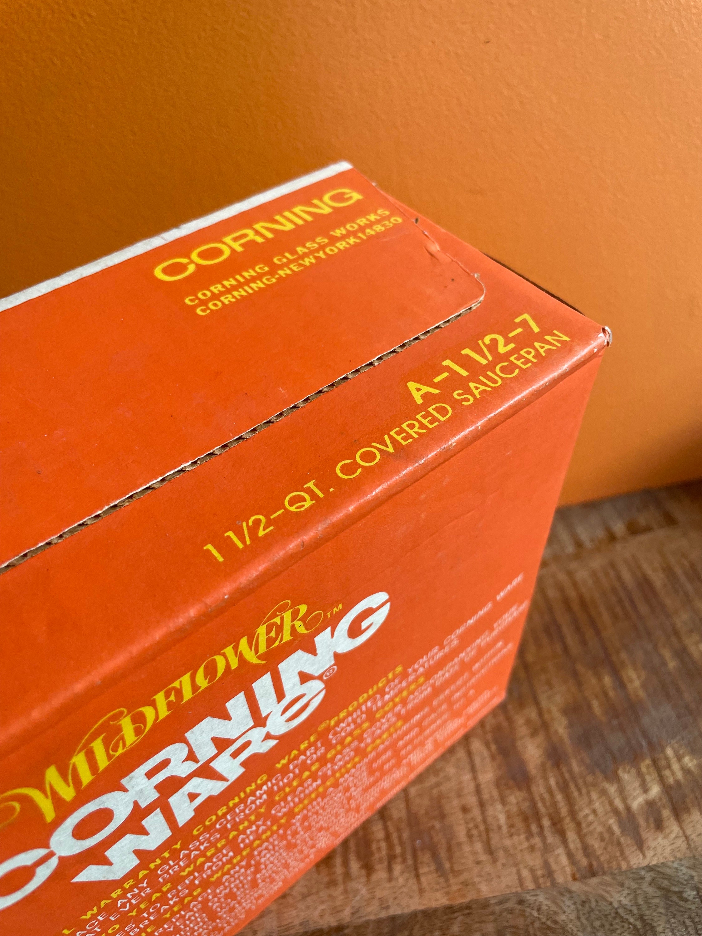 ヴィンテージ コーニングウェア ワイルドフラワー ソースパン – 新品