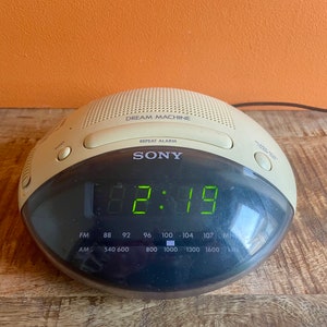 Las mejores ofertas en Reloj Despertador Sony AM/FM Radio y Radio Reloj