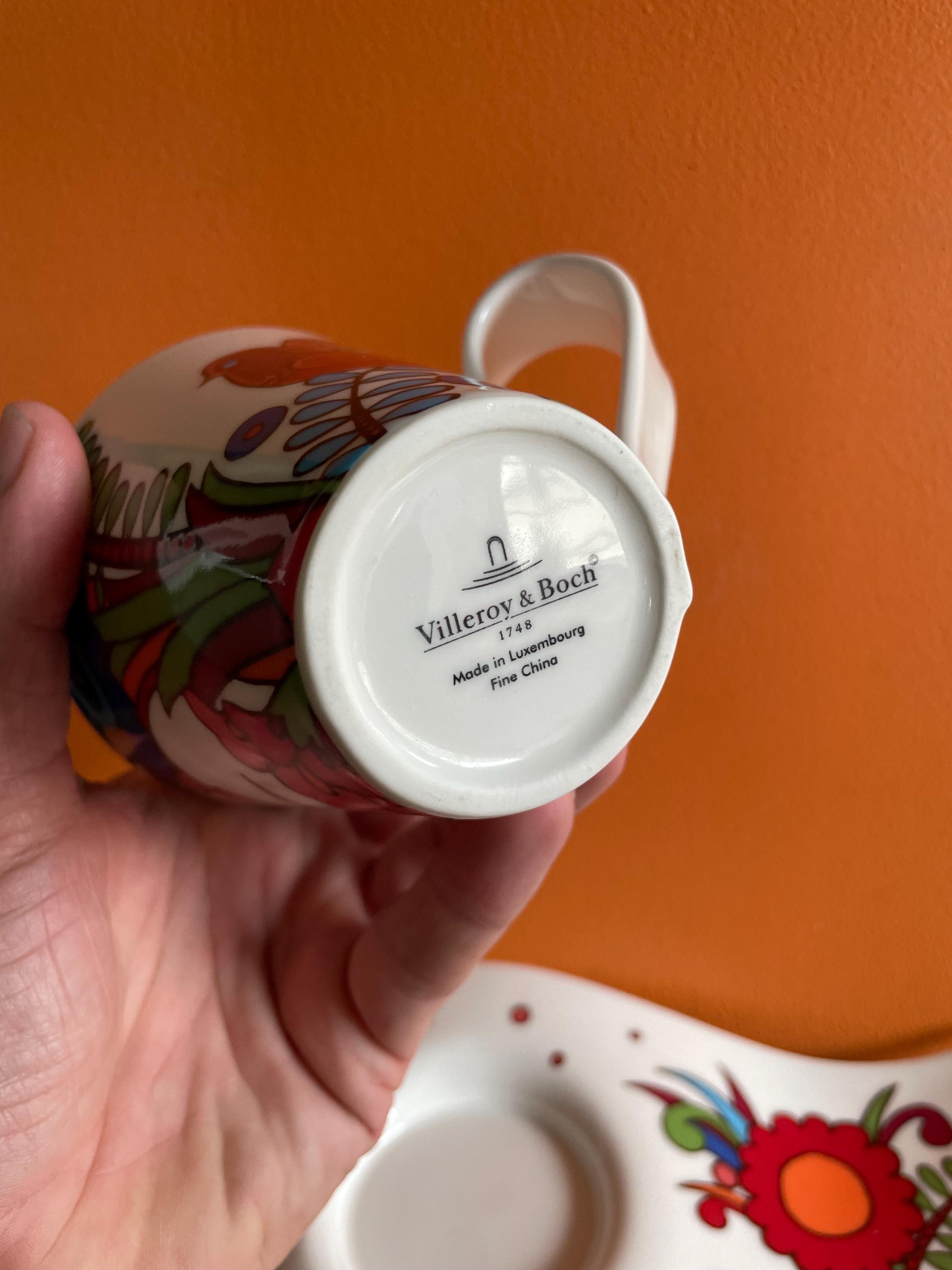 Villeroy & Boch Acapulco Cup and Saucer Set, Newwave Porcelain - Etsy