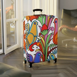 Villeroy and Boch Acapulco Decor Luggage Cover. Lovely inspired by Villeroy Boch Acapulco / Villeroy and Boch Decor / Design Luggage Cover