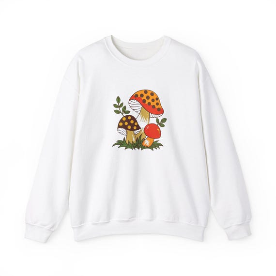 Vintage 70s Sears Merry Mushroom Sweatshirt – Unisex Retro 