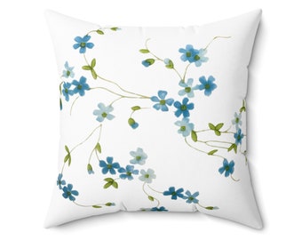 Lot De 6 Coquetiers Anciens Arcopal Veronica – Décor Myosotis Fleurs Bleues