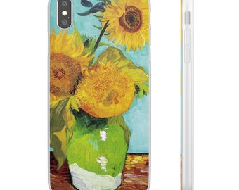 Van Gogh Sunflowers iPhone/Samsung Case - Dutch Painting Art