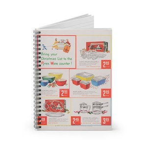 Pyrex rare Vintage Pyrex Notebook for your Pyrex Mixing Bowls - Pyrex Bowls - Pyrex 933 - Pyrex Big Bertha Pyrex Butter dish recipes