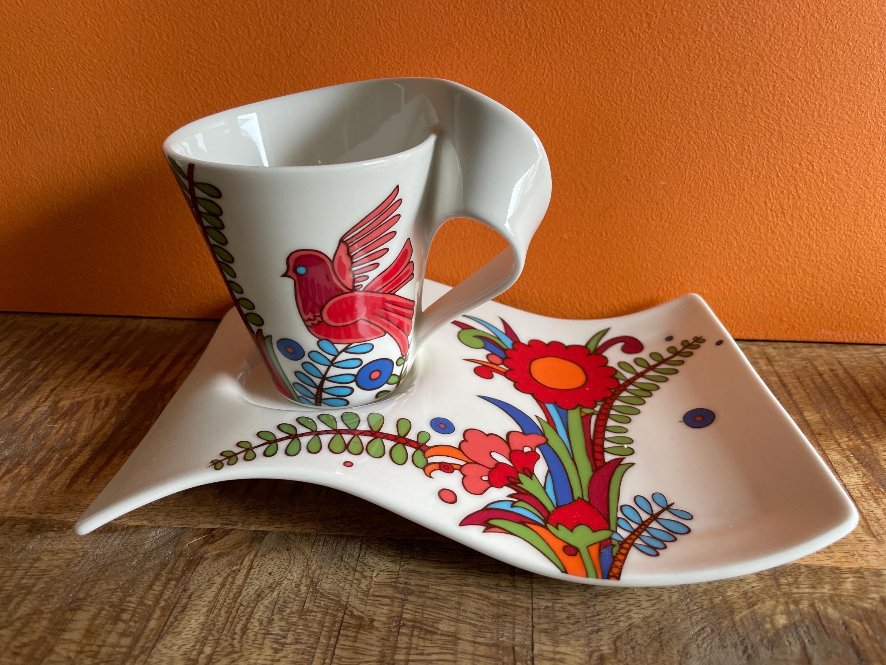 Villeroy & Boch Acapulco Cup and Saucer Set, Newwave Porcelain - Etsy