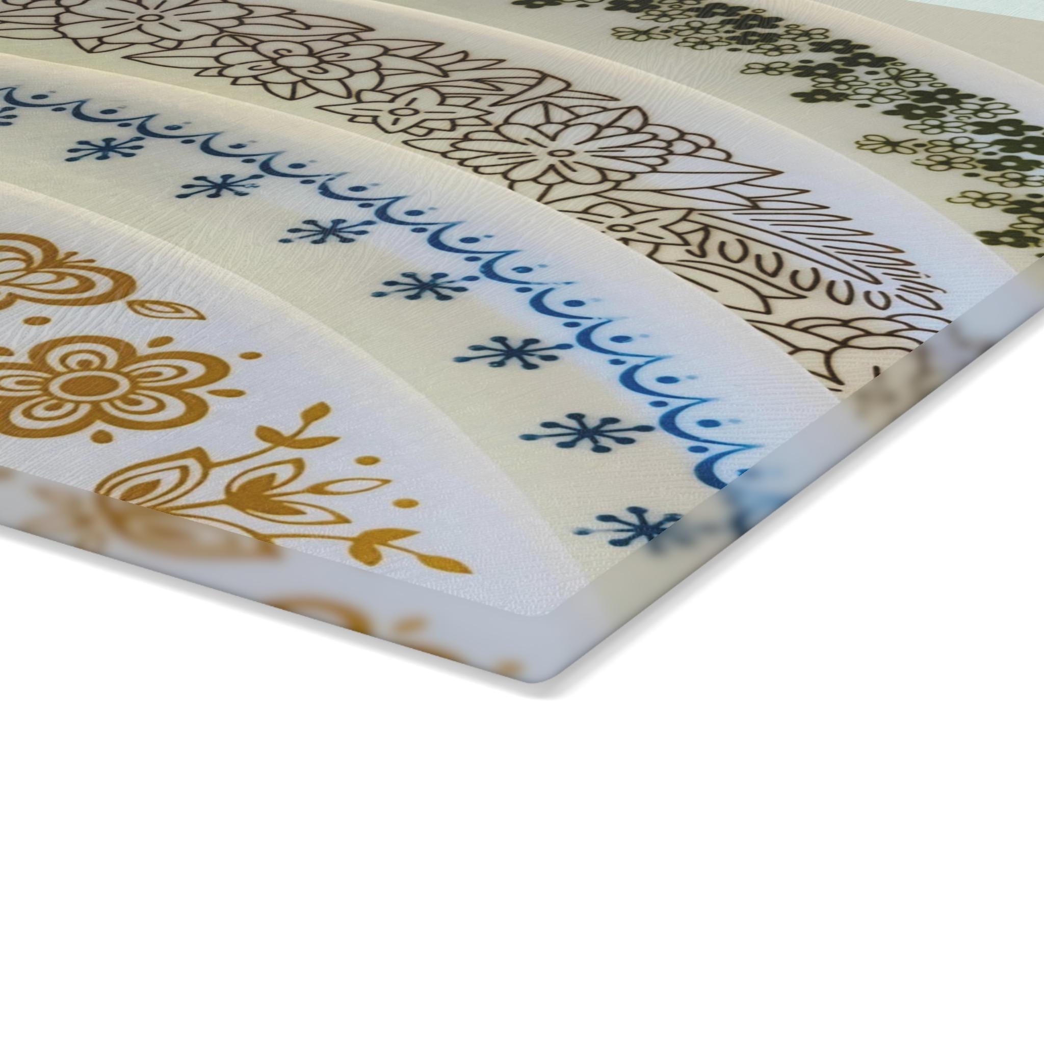 ヴィンテージ風強化ガラスカッティングボード - パイレックス