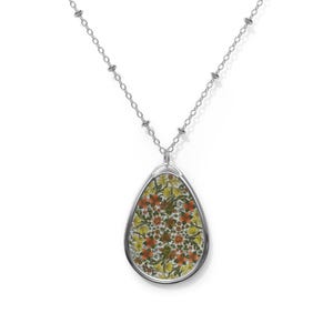 Corelle Indian Summer Pendant Necklace | A Nostalgic Tribute to Corelle by Corning Gift For Her | Gift For Mom