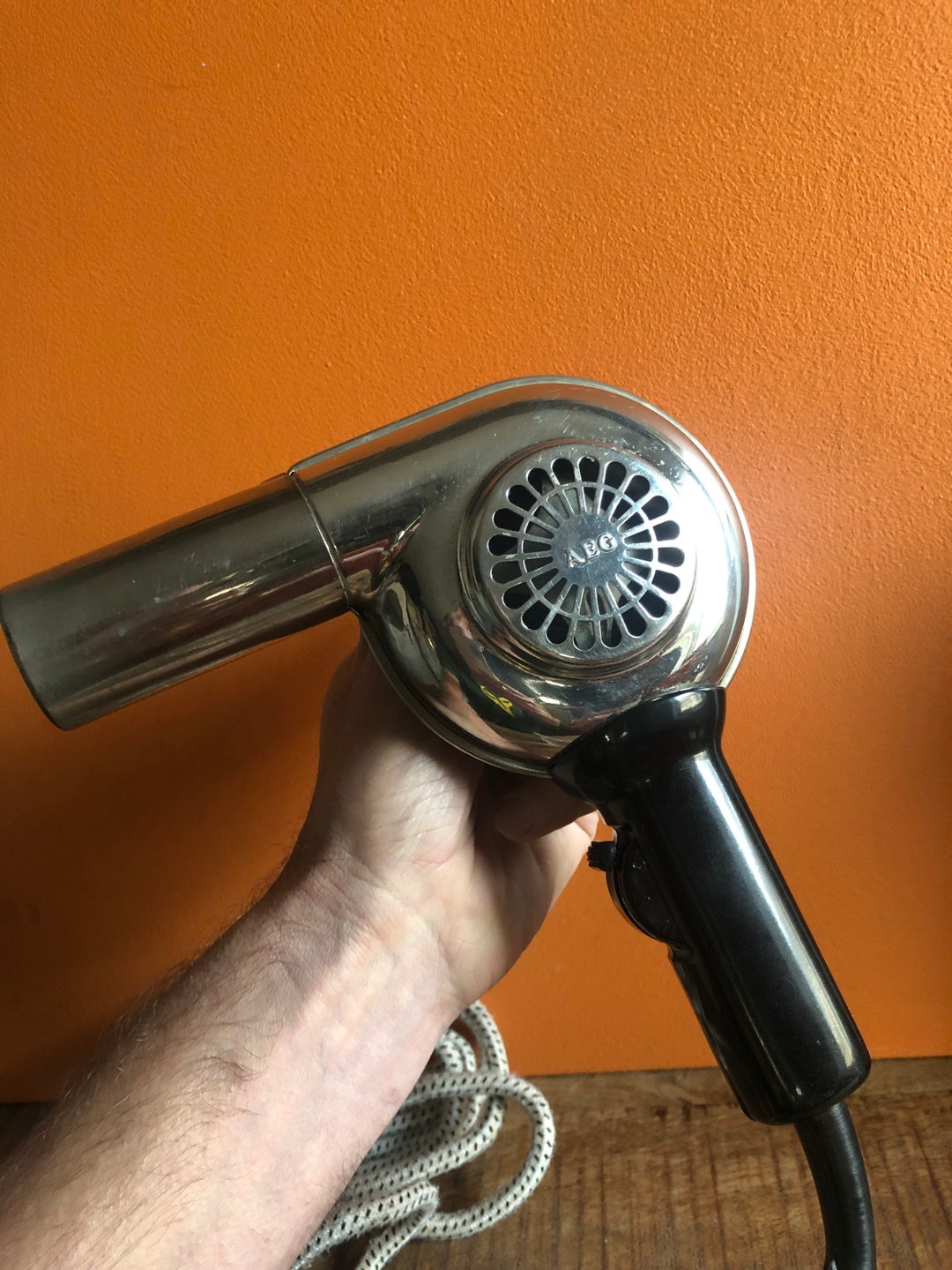 AEG Vintage Hair Dryer Designed by Peter Behrens. Vintage Etsy