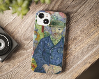 Van Gogh Portrait Phone Case | Dutch Art TPU Cover
