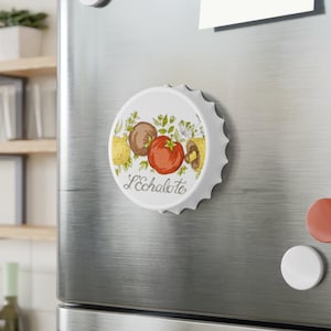 Corningware Spice O&#39; Life Vintage Corning Ware Bottle Opener - Corning Ware Spice Of Life L&#39;Echalote Bottle Opener