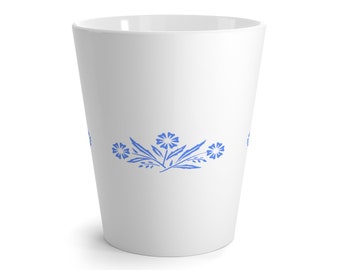 Corningware Cornflower Blue Inspired Latte Mug