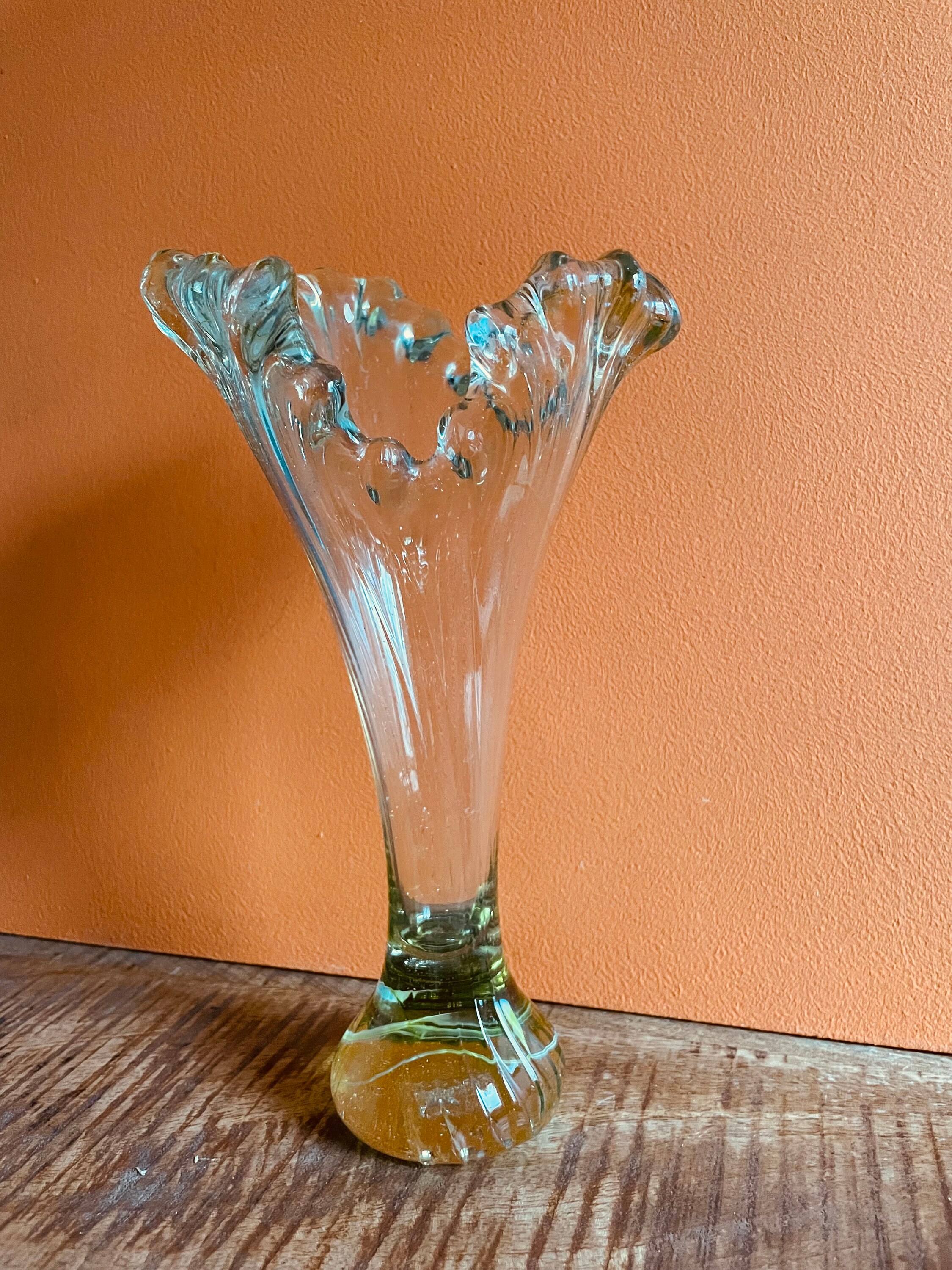 ムラノガラス murano ヴィンテージ 花瓶 希少【ムラーノ】ガラス 花瓶 ミルフィオリ イタリア製