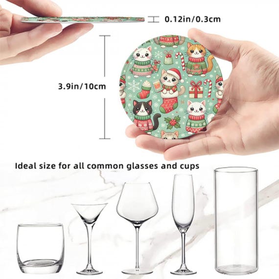 Set Di 4 Sottobicchieri A Forma Di Bassotto – Simpatici Sottotazza In Sughero Per Tè E Caffè – Idea Regalo Divertente - 3