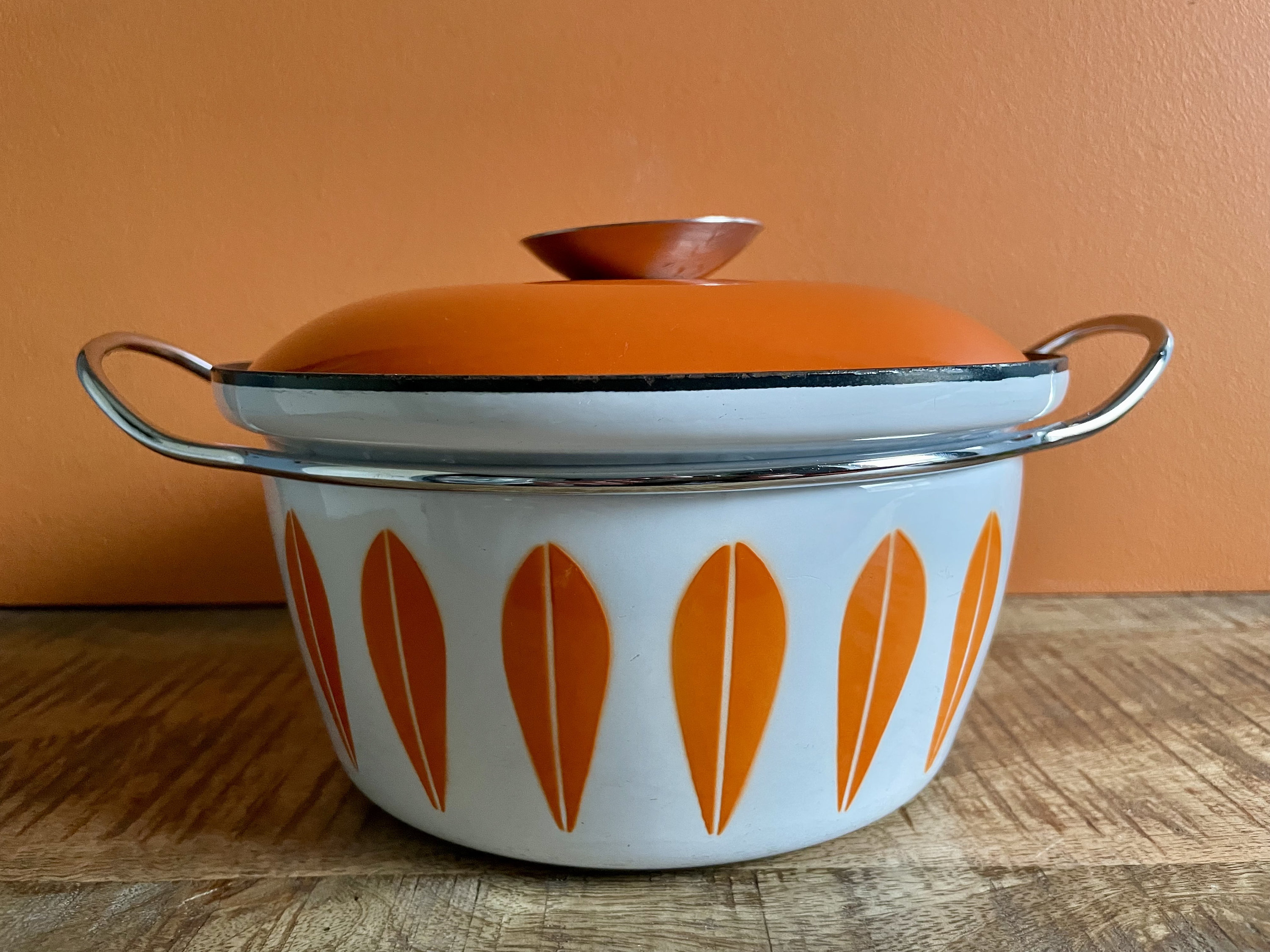 Catherine Holm Orange Lotus - Etsy