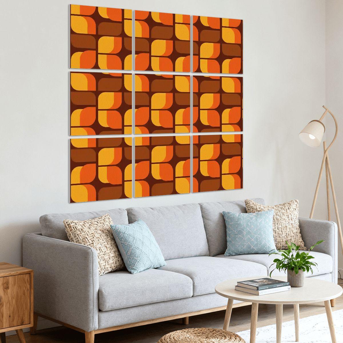 70s Geometric Art - Etsy