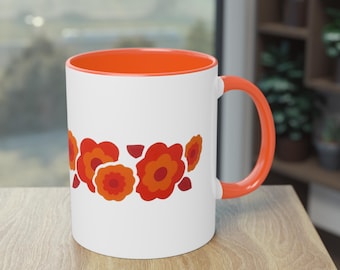 4 Tasses & Soucoupes Rotterdam Arcopal France Floral Rétro