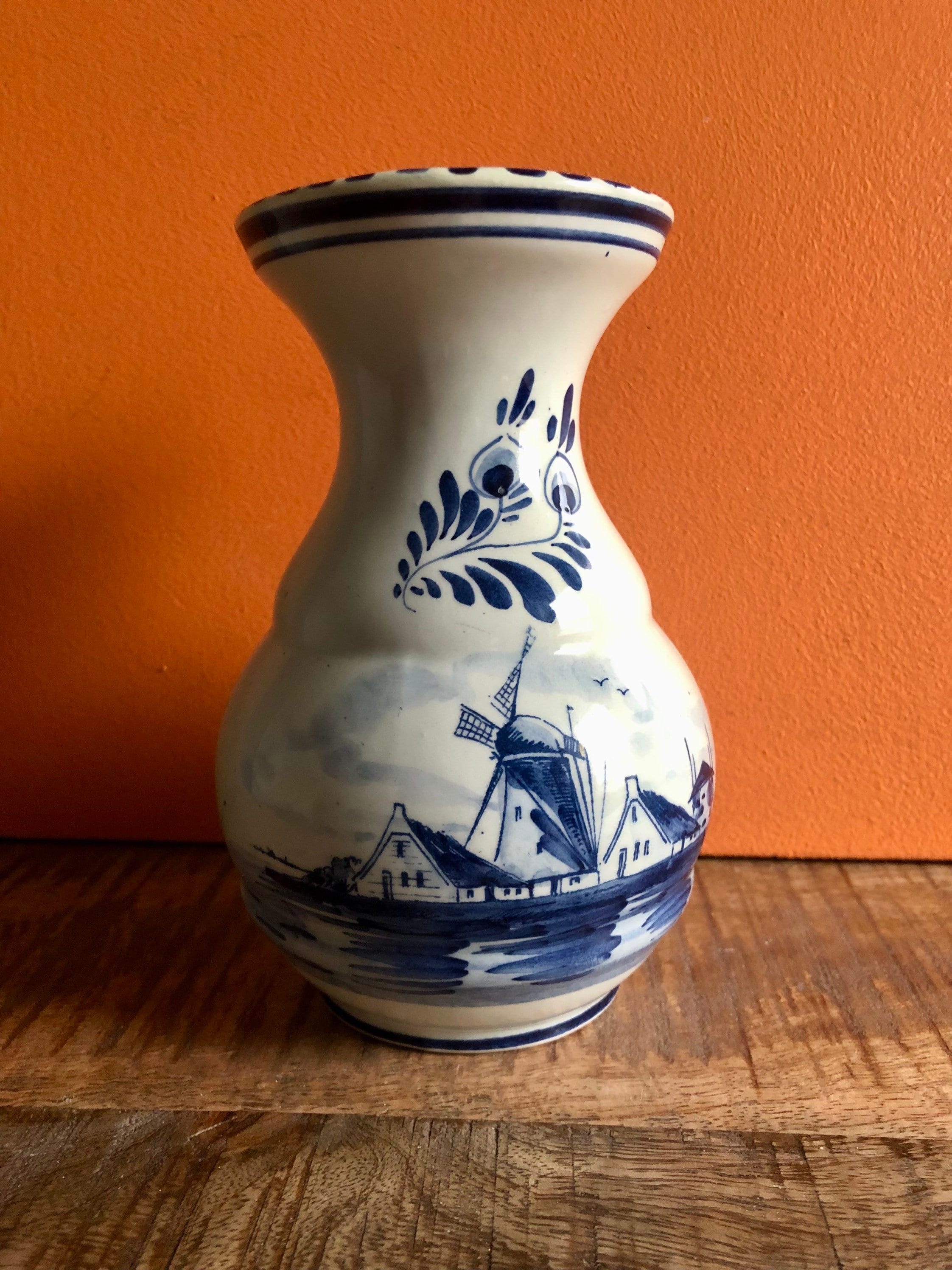 HOLLAND製、オランダの美術館で購入3点セット Holland - Delft オランダ Etsy Hand Painted デルフトブルー | Blue