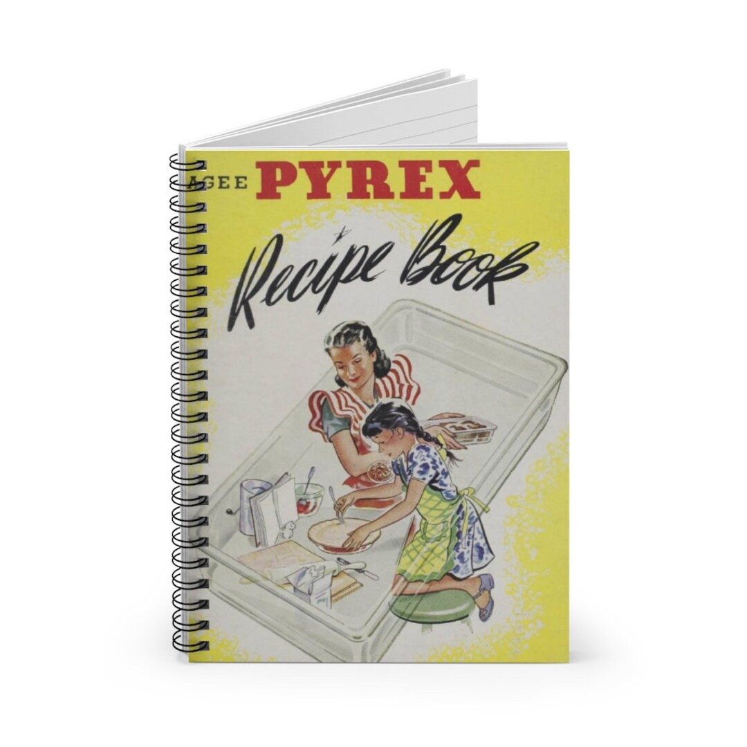 Agee Pyrex Rare Vintage Pyrex Notebook for Your Pyrex Mixing Bowls ...