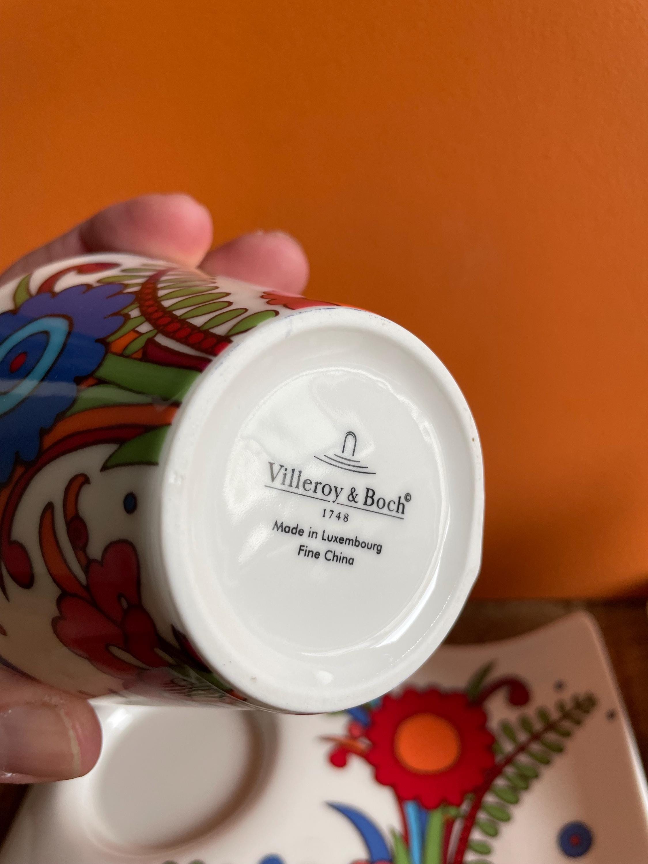 Villeroy & Boch Acapulco Cup and Saucer Set - Newwave Porcelain
