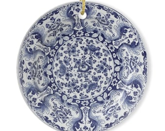 デルフトブルーの本、デルフトブルーのタイル、タイル、デルフトブルー