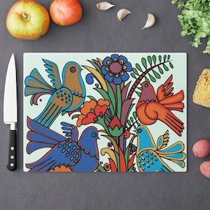 Villeroy and Boch Acapulco Decor Glass Cutting Board. Lovely inspired by Villeroy Boch Acapulco Villeroy and Boch Pattern Cutting Board