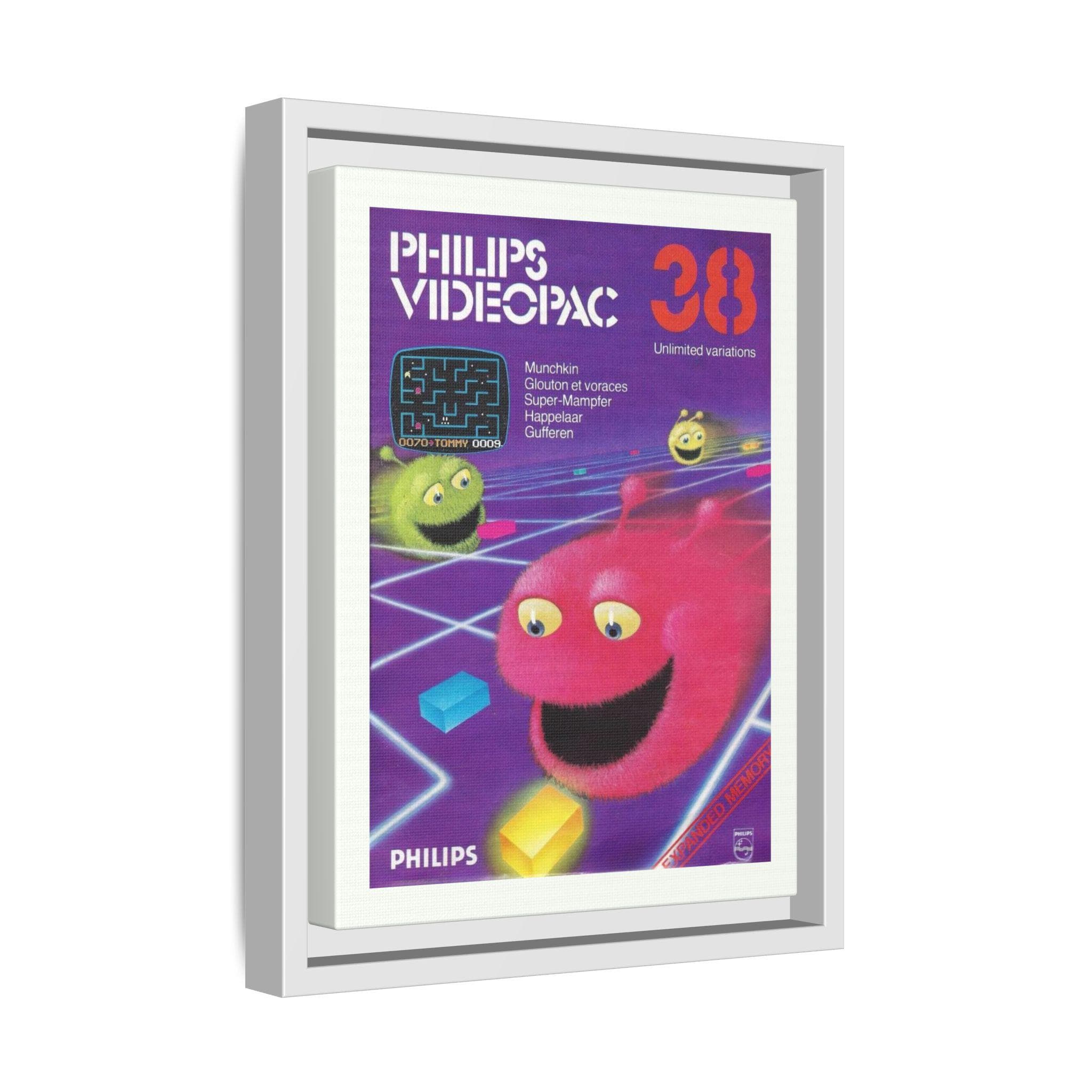 Jeu Philips Videopac "Attrape La Balle" - Rétrogaming, Console G7000, état Correct
