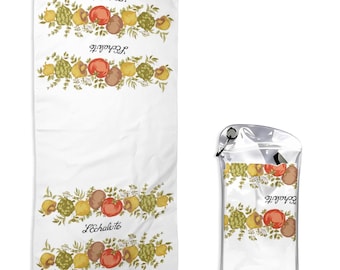 Spice O' Life Kitchen Towel | Vintage Corningware Microfiber Tea Towel