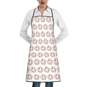 Vintage Arcopal Scania Pattern Apron – Retro Elegance for Kitchen & Crafting Inspired by the Classic Arcopal Scania Design