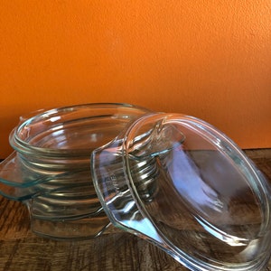 HTF Pyrex JAJ Pyrex lids for Pyrex Casserole Set. Vintage JAJ Pyrex JaJ England spare lid. Fits Pyrex Casserole Dishes 505 Rare Pyrex lid