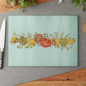 Corningware Spice O&#39; Life Vintage Corning Ware Cutting Board to add to Corning casseroles Bowls Corning Ware Spice Of Life L&#39;Echalote Board