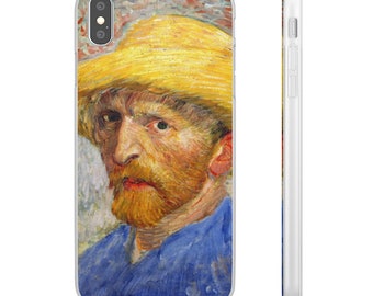 ゴッホの絵画を描いたフレキシフォンケース、オランダのアートプリント