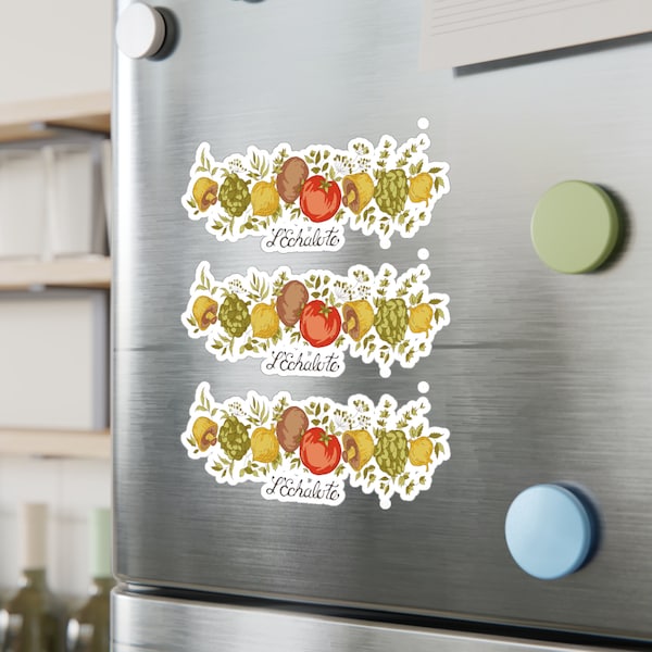 Spice O Life - Spice Of Life Corningware Kiss-Cut Vinyl Decals in vintage Corning Ware pattern Spice O'Life vegetables