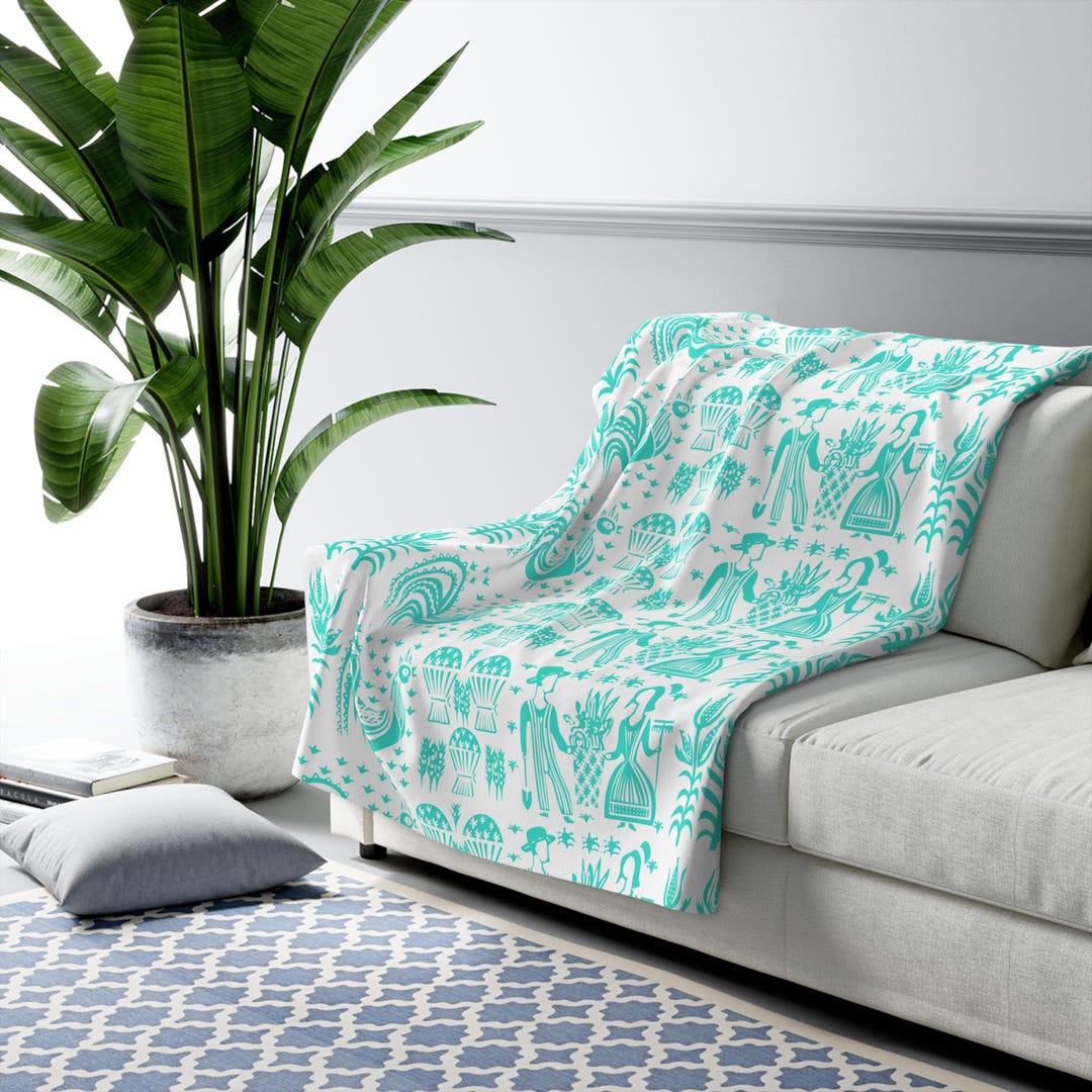 Turquoise Pyrex Vintage Pyrex Butterprint 70s Pyrex Pattern Napkins ...