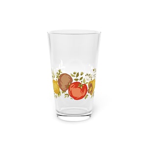 Corningware Spice O' Life Vintage Corning Ware Pint Glass to add to Corning casseroles Bowls Corning Ware Spice Of Life L'Echalote Glass