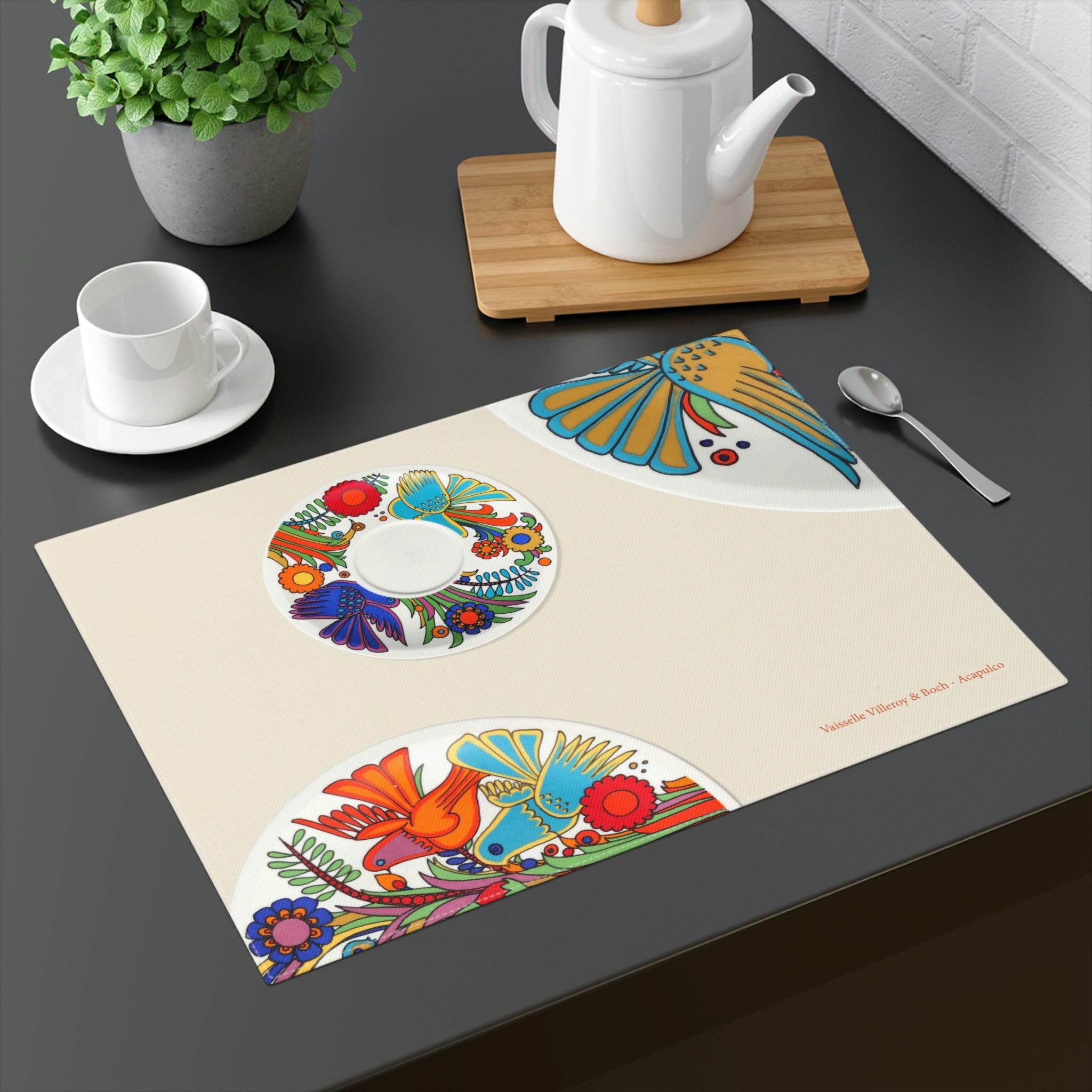 Boch Acapulco Cotton Decor Placemat. Lovely Inspired - Etsy