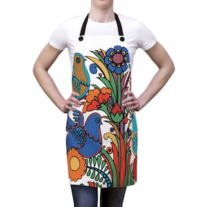 Villeroy and Boch Acapulco Decor Apron. Lovely inspired by Villeroy Boch Acapulco Villeroy and Boch Pattern Apron Villeroy Acapulco Inspired