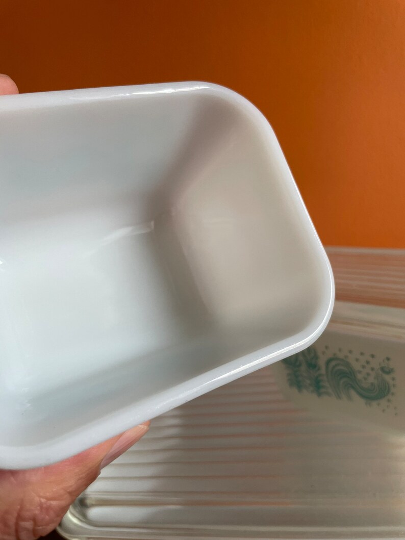 Turquoise Pyrex Vintage Pyrex Butterprint 70s Pyrex Pattern - Etsy