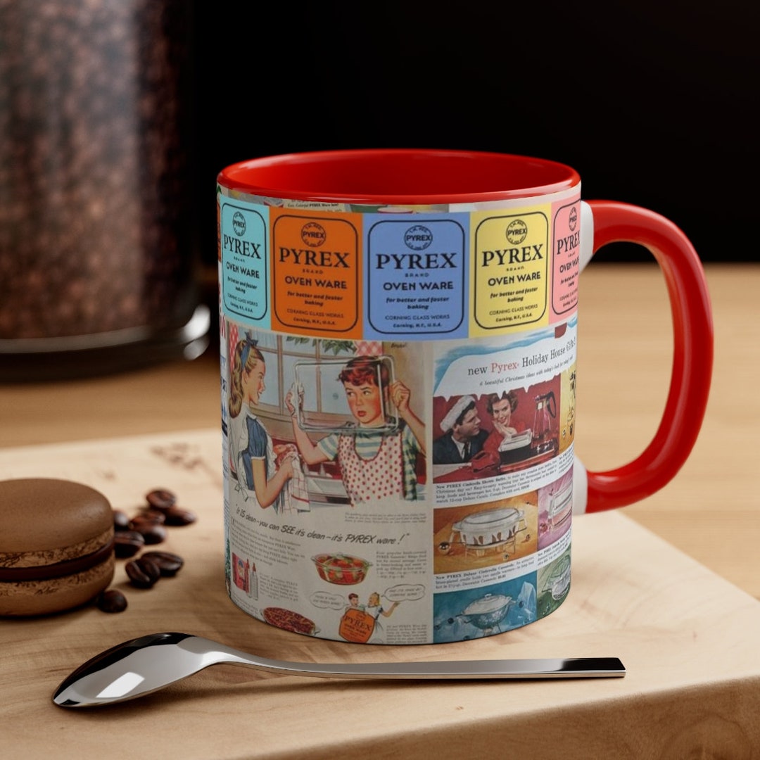 Pyrex Ornaments Pyrex Vintage Gift Pyrex Mug With Vintage Etsy