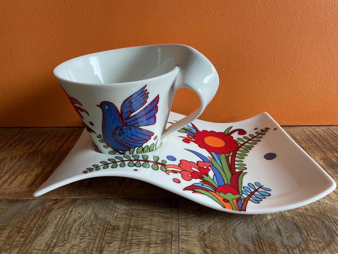 値下げ中✨昭和レトロ✨Villeroy&Bochヴィンテージ初代アカプルコ ペア Vintage Villeroy & Boch Acapulco Tableware - Etsy