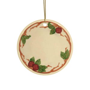 Ceramiczne ozdoby inspirowane jabłkiem Franciscan Ware (1 szt., 5 szt., 10 szt., 20 szt.)