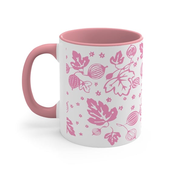 Pink Pyrex Mug Vintage Pyrex Gooseberry 70s Pyrex Decor Vintage 