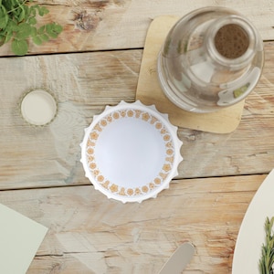 Pyrex Inspired Corelle Butterfly Gold Pyrex Magnet Pyrex Vintage Gold Pyrex Vintage Rare Pyrex Rare Butterfly Pyrex Vintage Bottle Opener