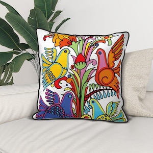 Villeroy and Boch Acapulco Decor Velvet bordered Pillow Case Lovely inspired by Villeroy Boch Acapulco Villeroy and Boch Design Pillow Cover